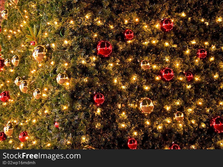 Christmas tree details