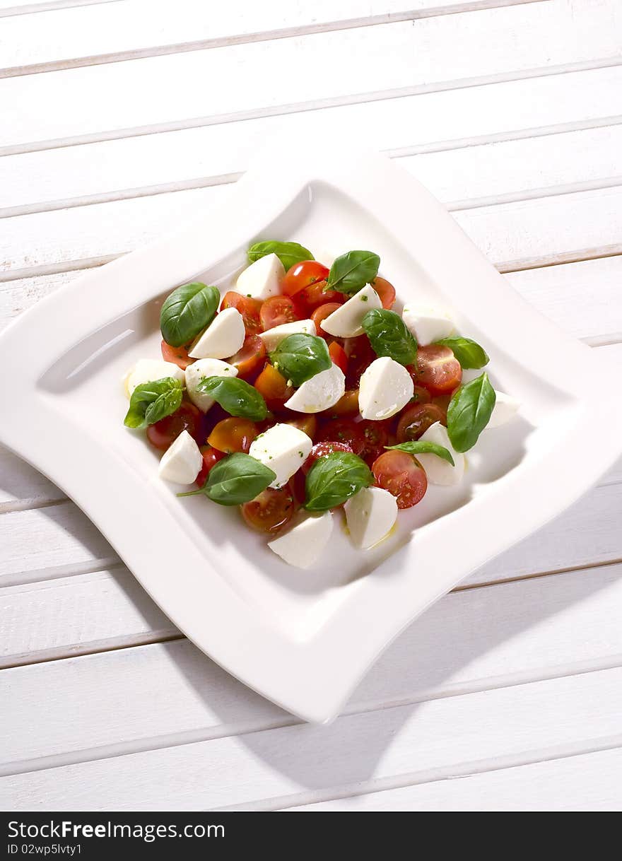 Tomatoes With Mozzarella