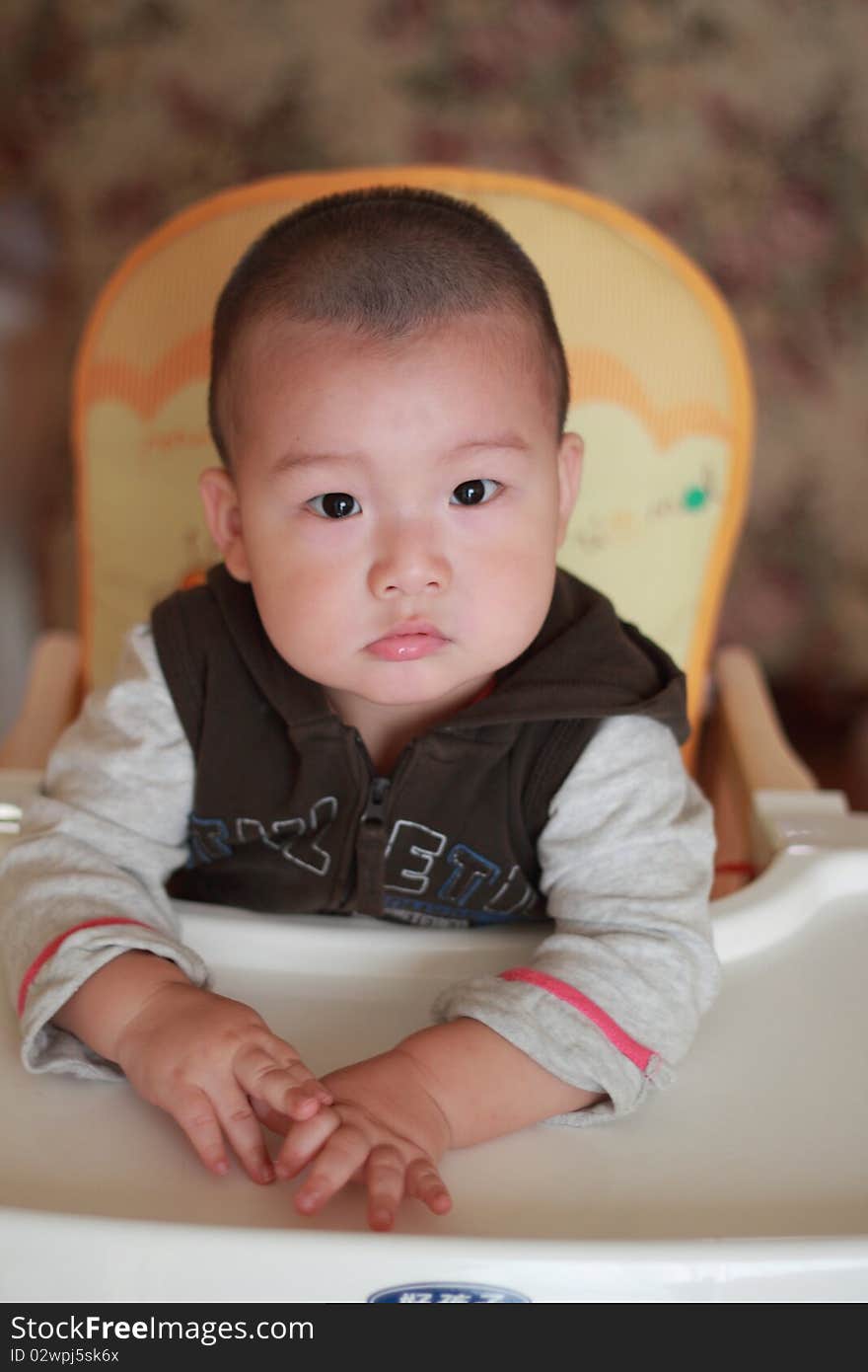 Baby On Chair