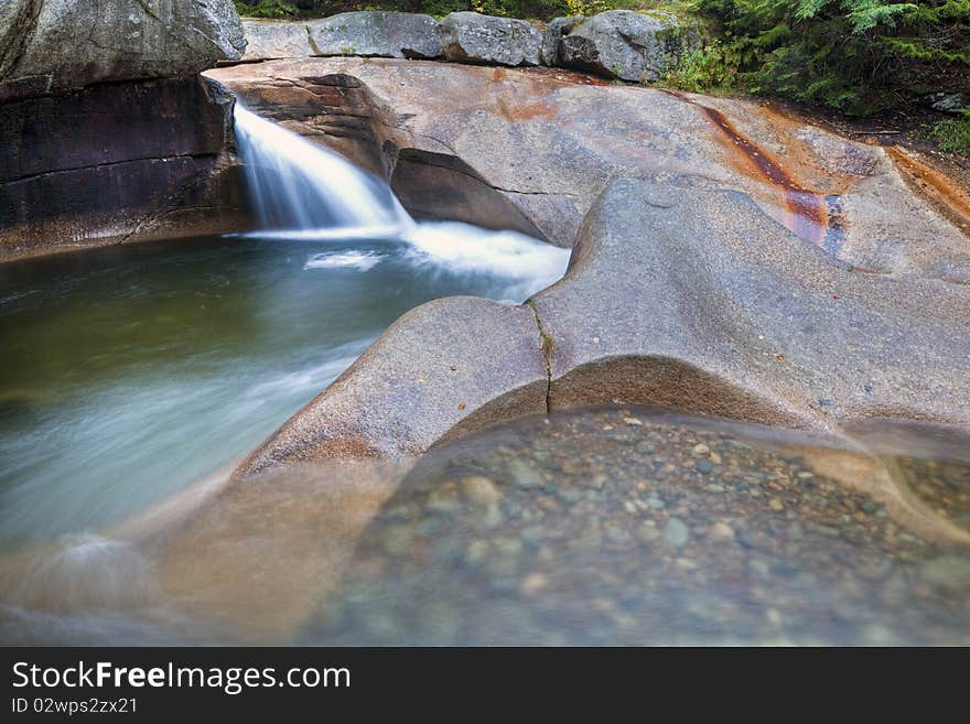 Waterfall at the Basin