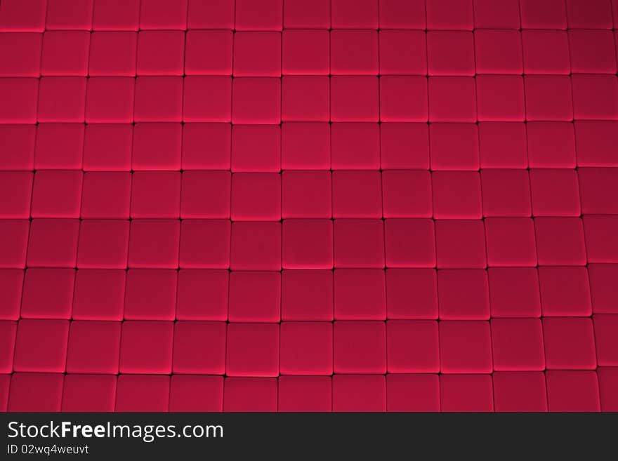 Rows of red tiles make a good background as they are or use to add your own message. Rows of red tiles make a good background as they are or use to add your own message.