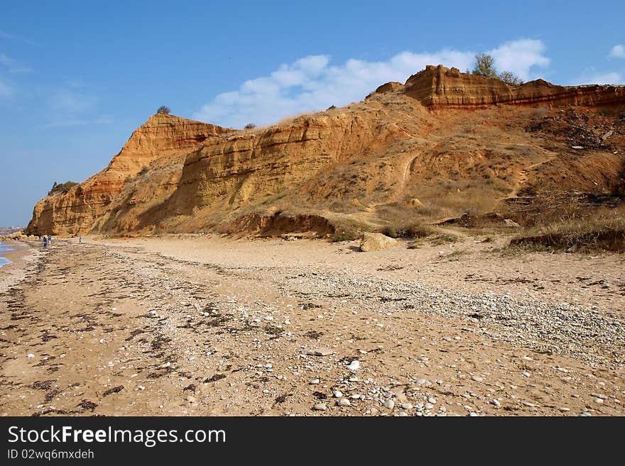 Deserted beach