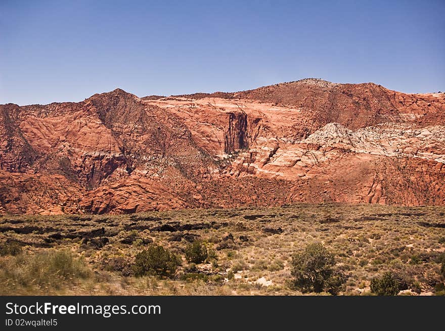 View of Snow Canyon