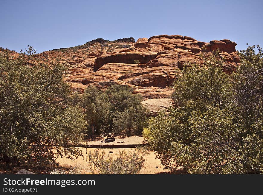 View of Snow Canyon