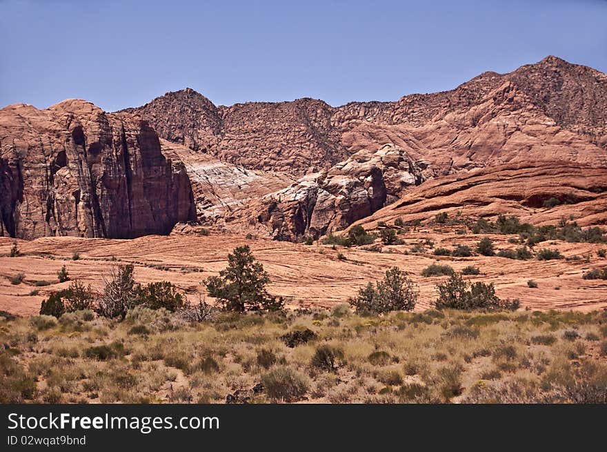 View of Snow Canyon