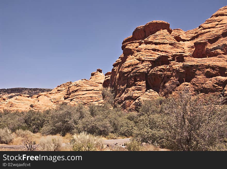 View of Snow Canyon