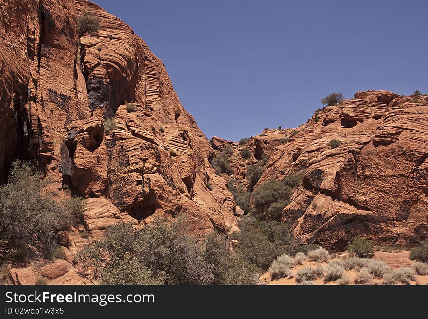 View of Snow Canyon