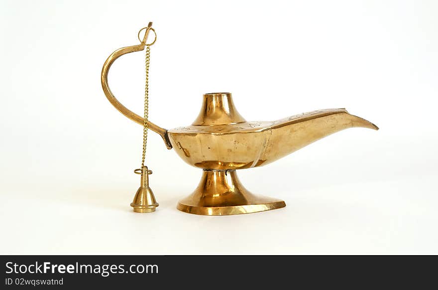 Arabian national copper vessel for incense