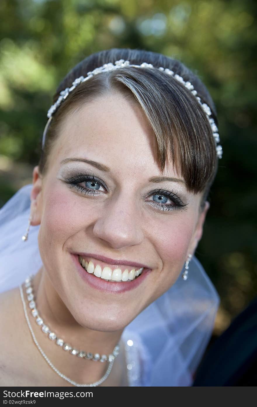 Smiling Bride