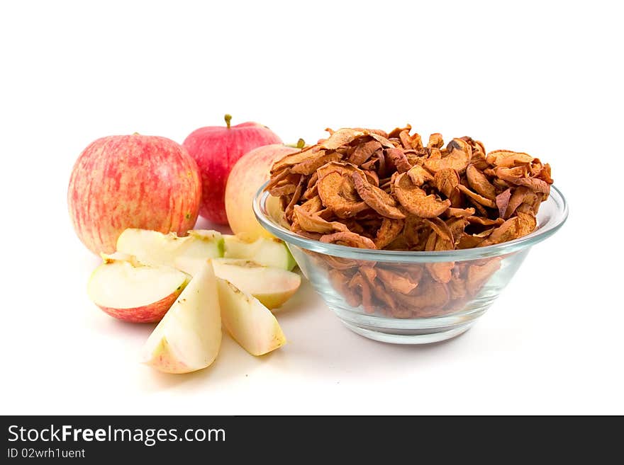 Fresh and dried apples