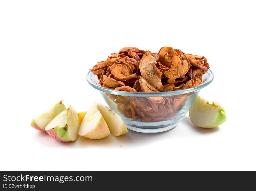 Fresh and dried apples