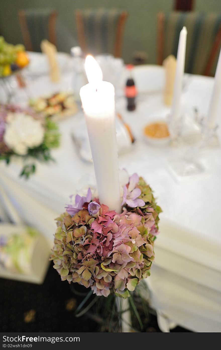 Table setting before a wedding. Table setting before a wedding