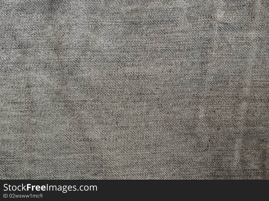 Texture of grey jeans