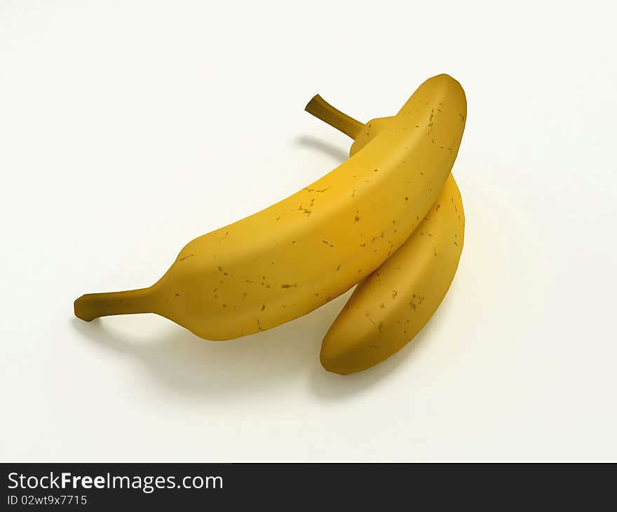 Two bananas