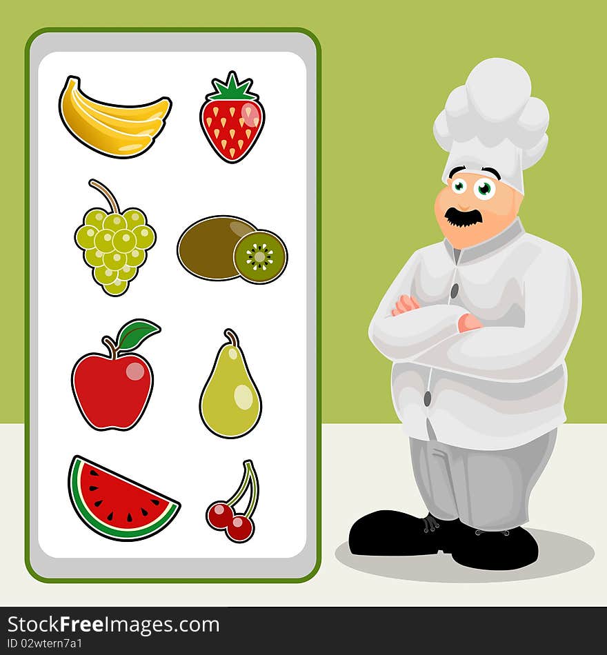 Cook with fruit