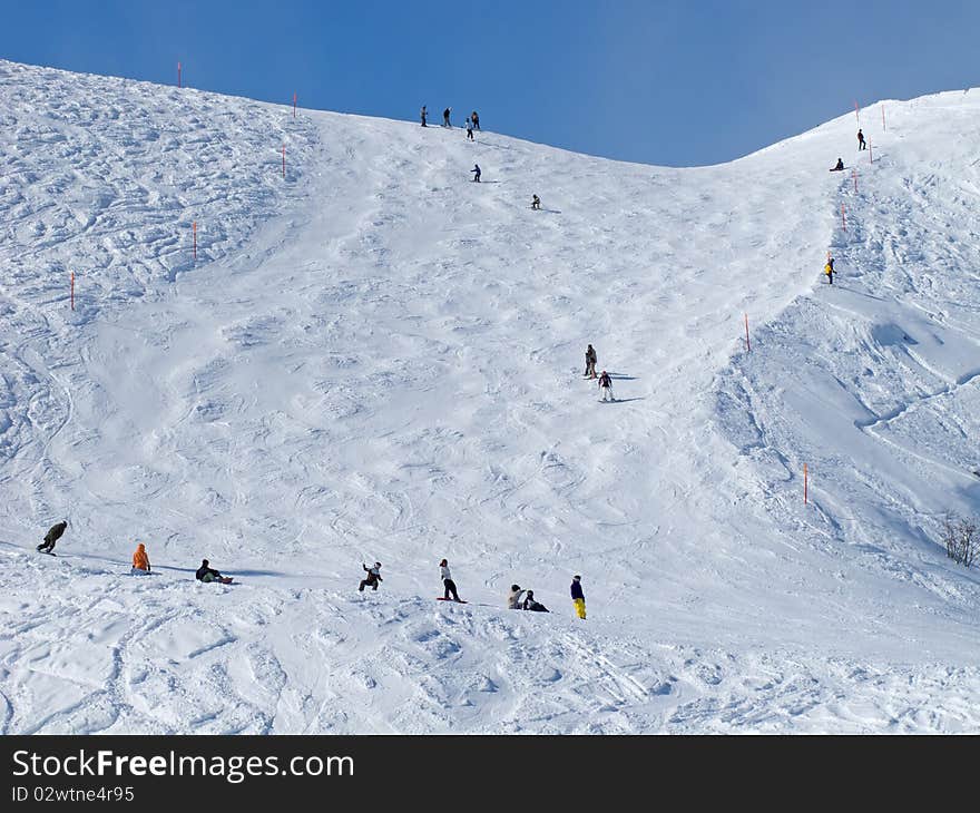 Skiing Slope