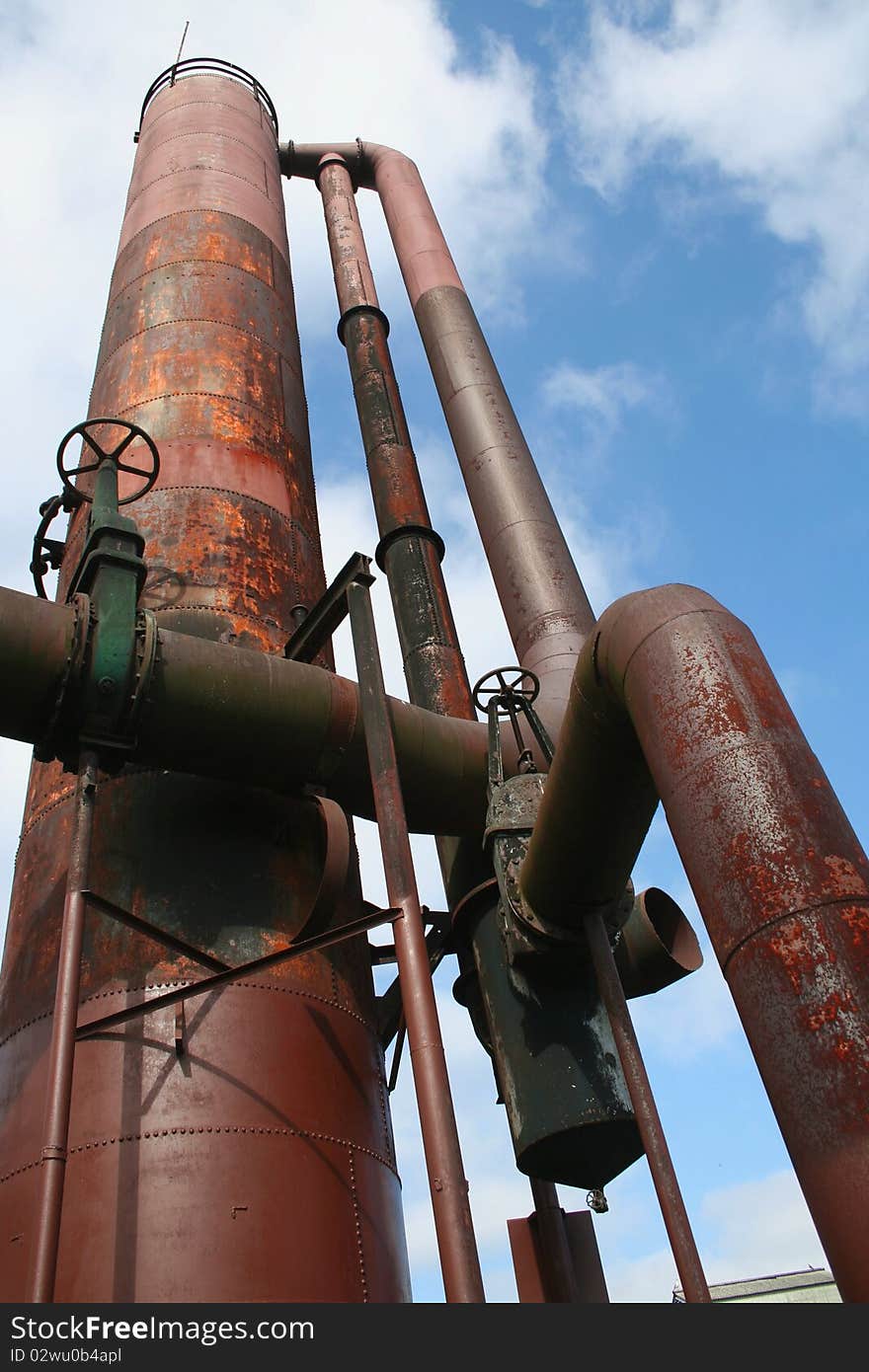 Old Gasworks Tanke at Seattle Washington