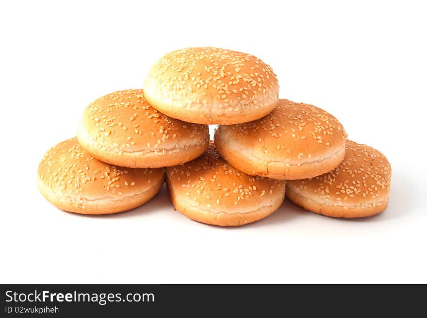 Buns for hamburger, cheeseburger