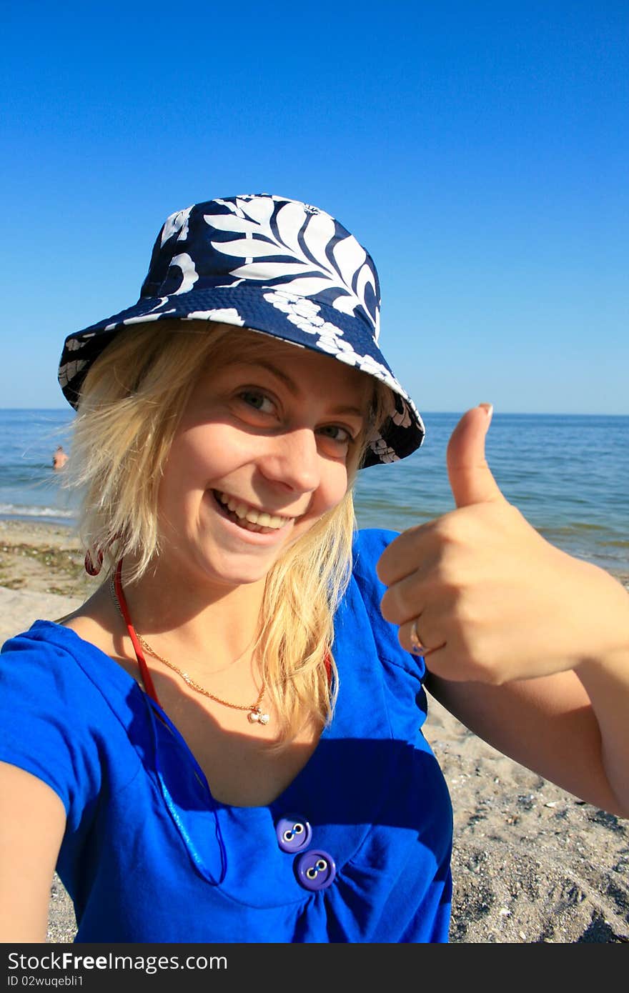 Girl On The Beach