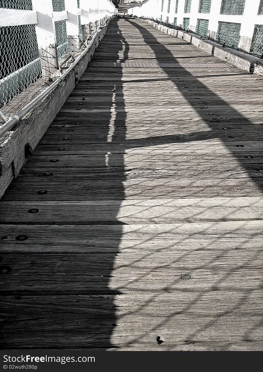 Old Timber Foot Bridge