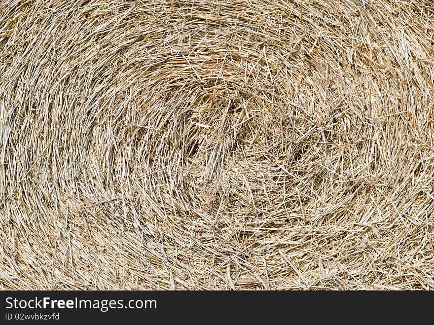 Straw, hay background