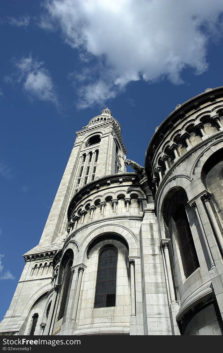 The Sacre Coeur Tower, Paris, France