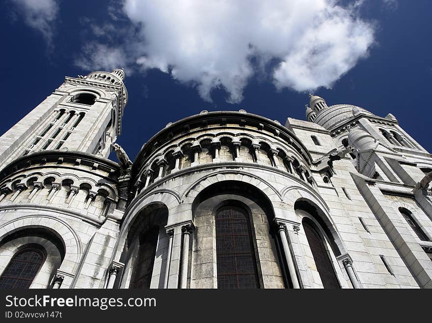 The Sacre Coeur Tower, Paris, France