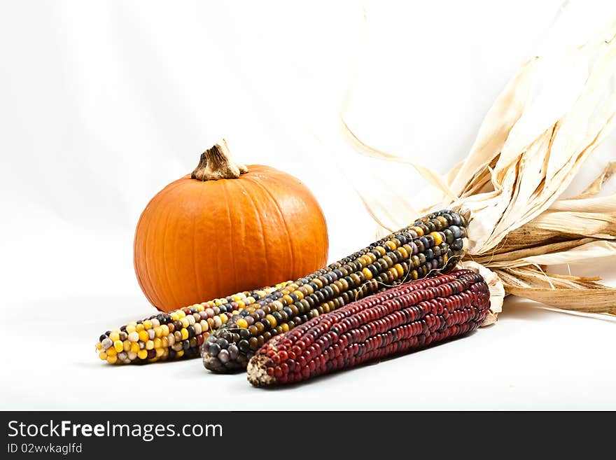 Pumpkin and Corn