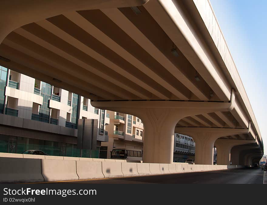 Under the bridge