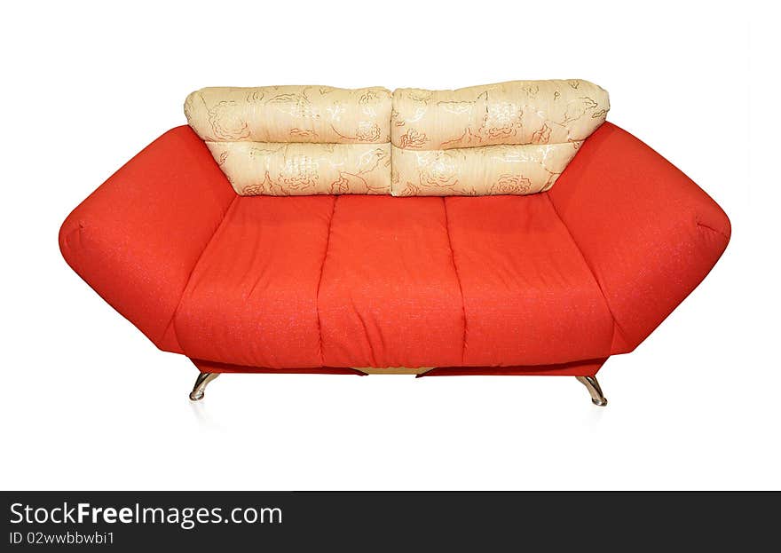 Comfy Sofa, with clipping path on white