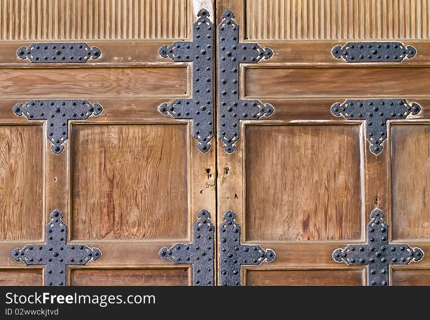 Traditional Japanese Door