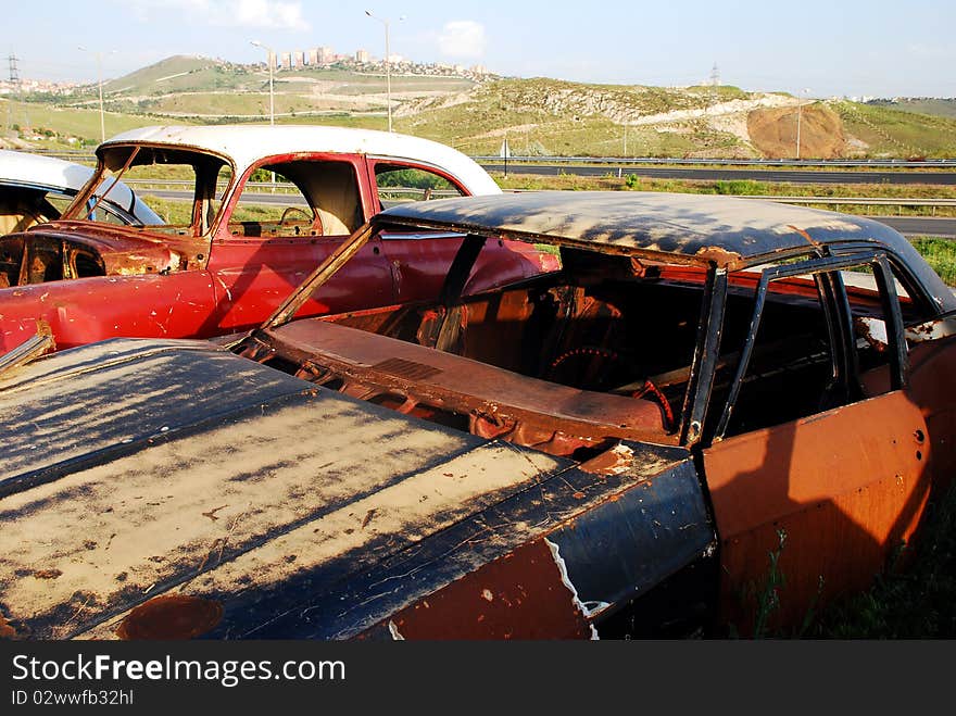 Old Abandoned Cars