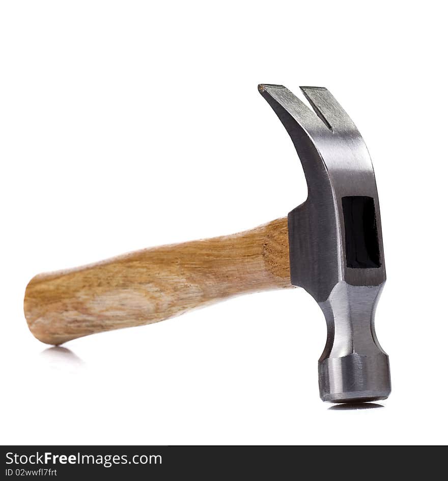 Isolated Hammer On White