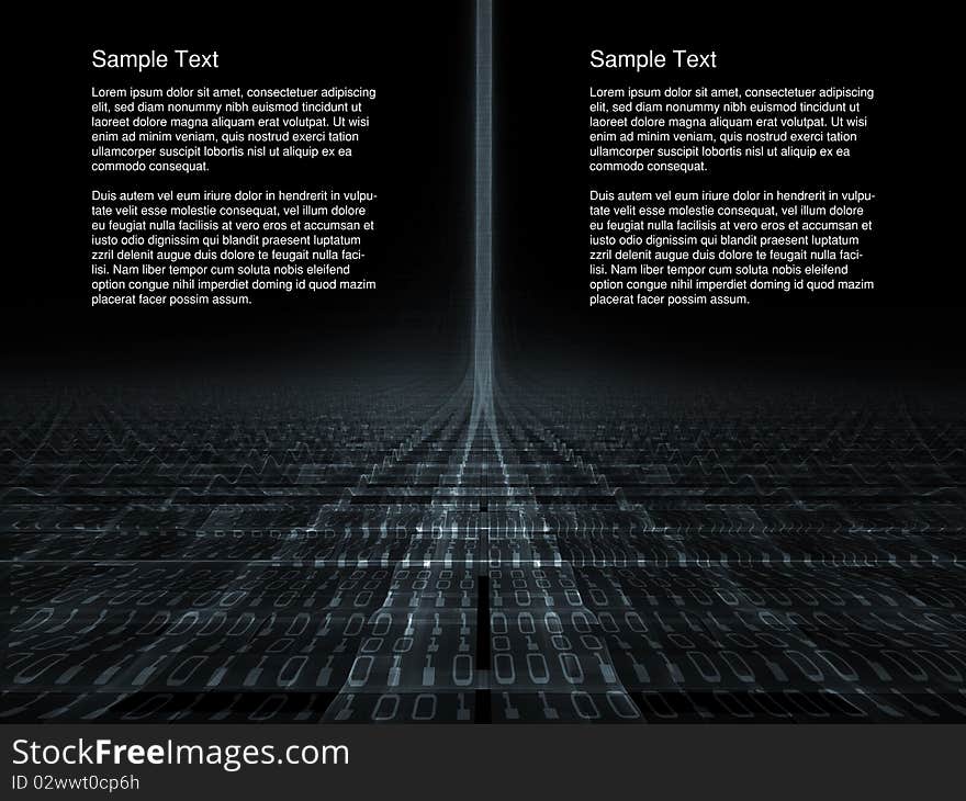 Conceptual grid on the subject of space, technology and movement. Conceptual grid on the subject of space, technology and movement.