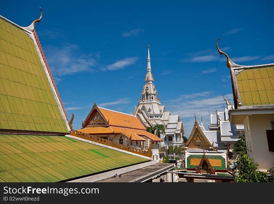 White Sanctuary,   Sothorn Temple, Chacheungchao, thailand