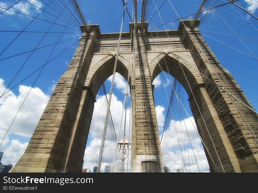 Brooklyn Bridge Architecture, New York City