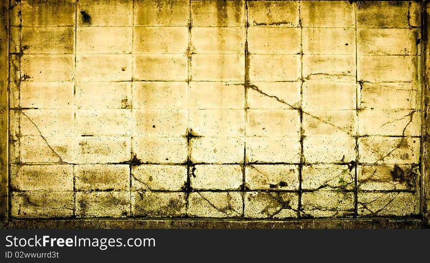 Grunge and crack cement wall background. Grunge and crack cement wall background