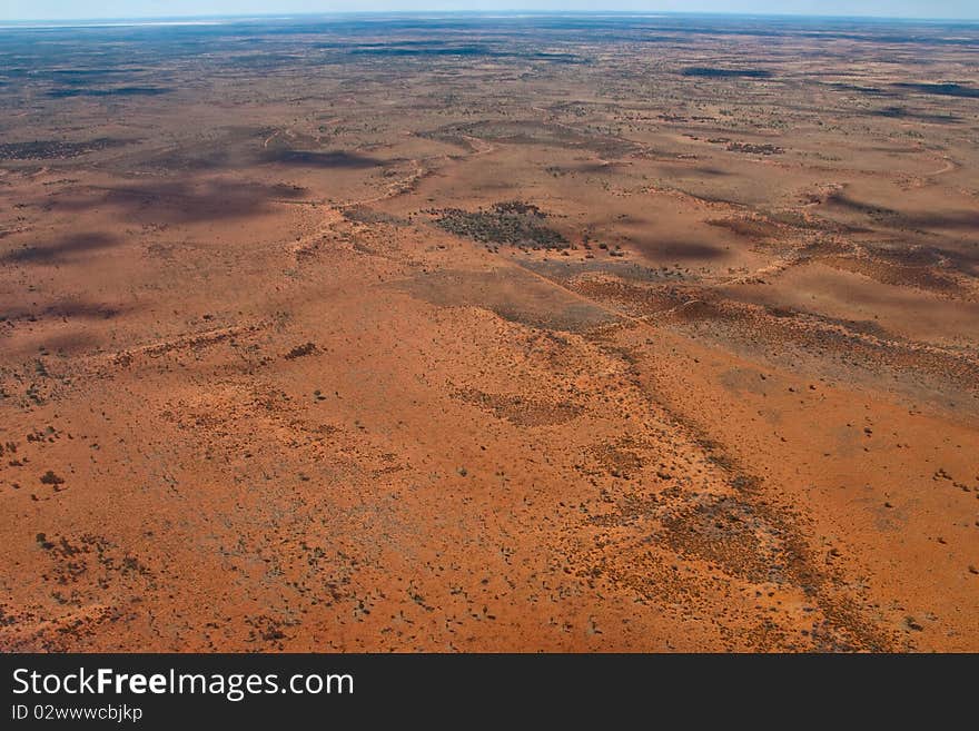 Bright and Sunny Day in the Australian Outback