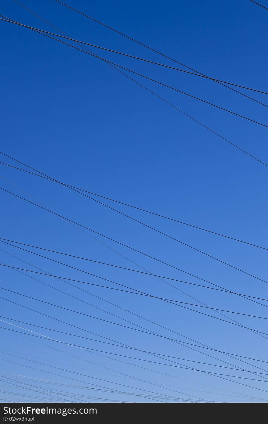 Electrical power plant with sky