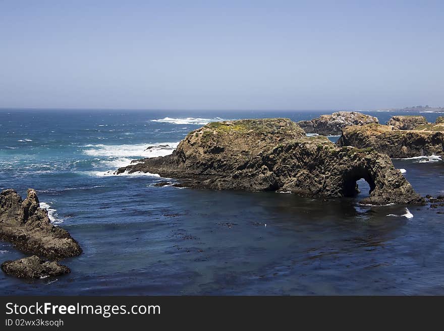 Mendocino coast