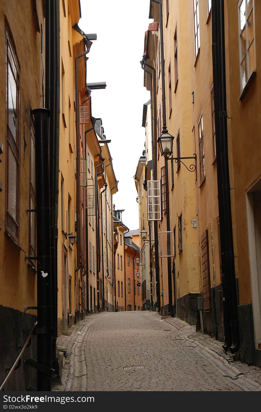 Gamla stan is oldest part of Stockholm. Gamla stan is oldest part of Stockholm