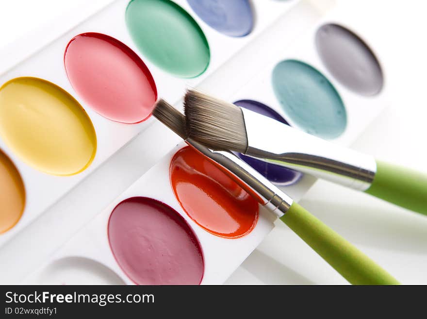 water colour paints