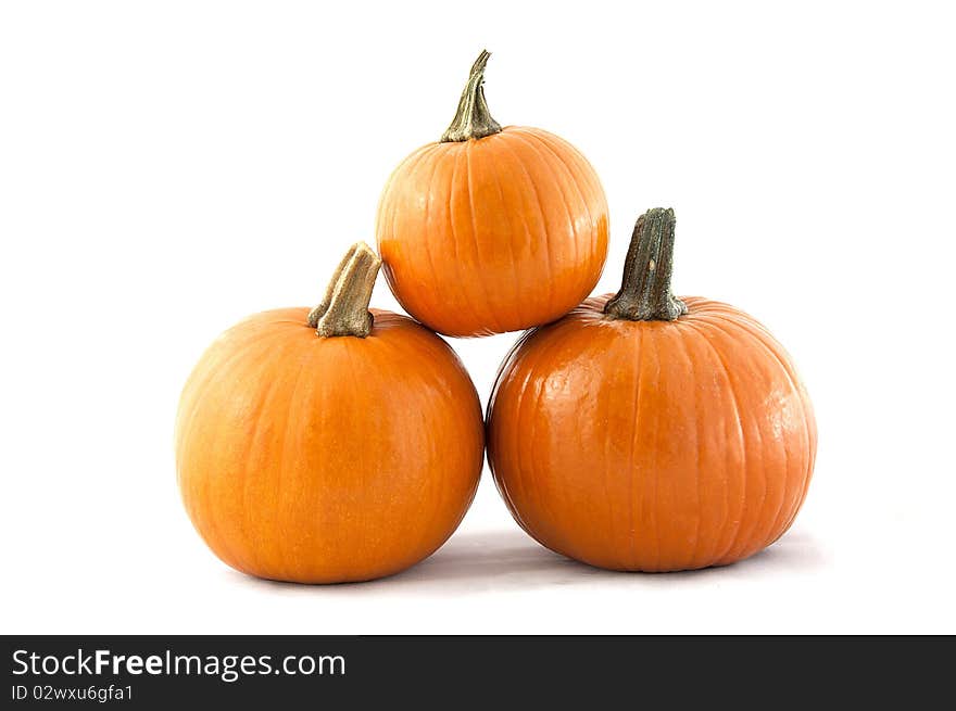 3 Pumpkins Stacked