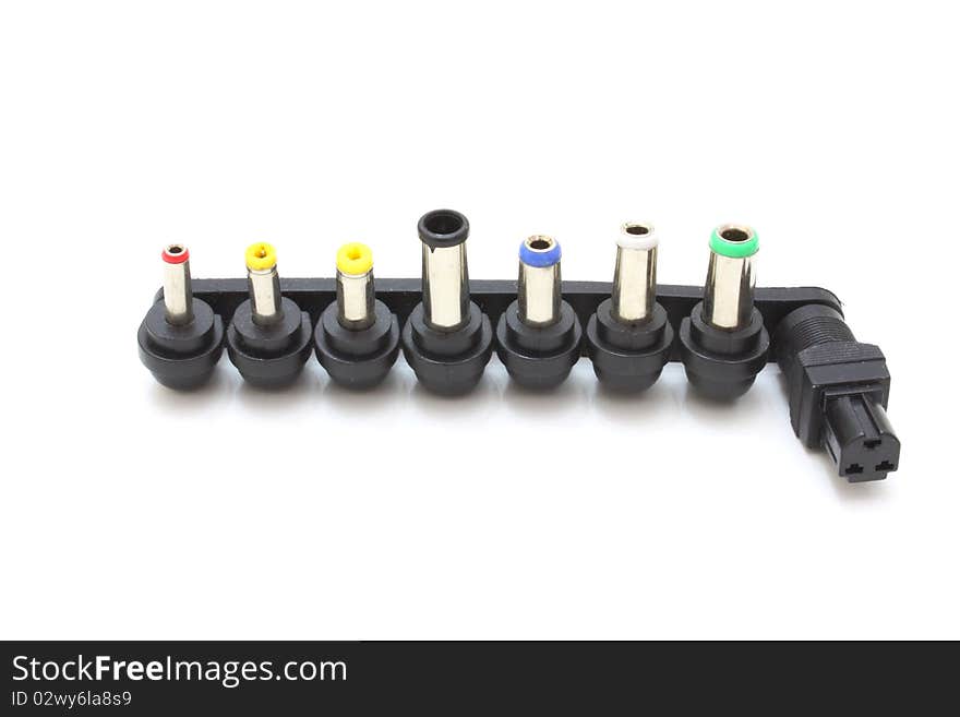 Set of eight various patchplug