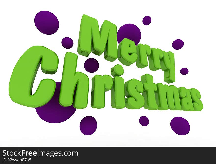 Merry Christmas Greeting Card