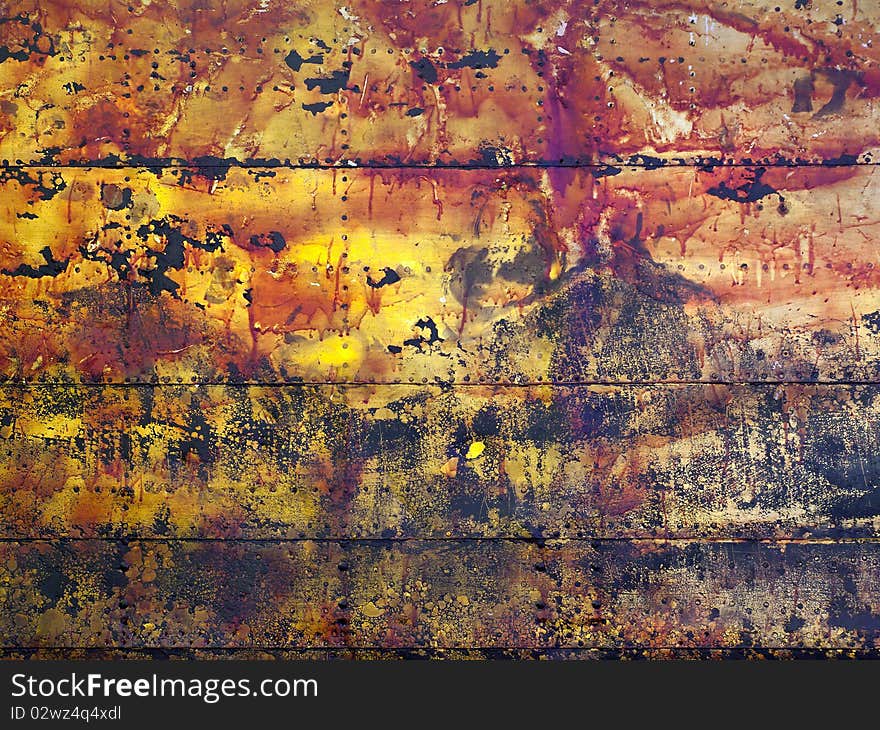 Grunge metal background