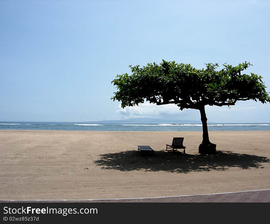 Serenity at Sanur Beach, Bali Indonesia. Serenity at Sanur Beach, Bali Indonesia