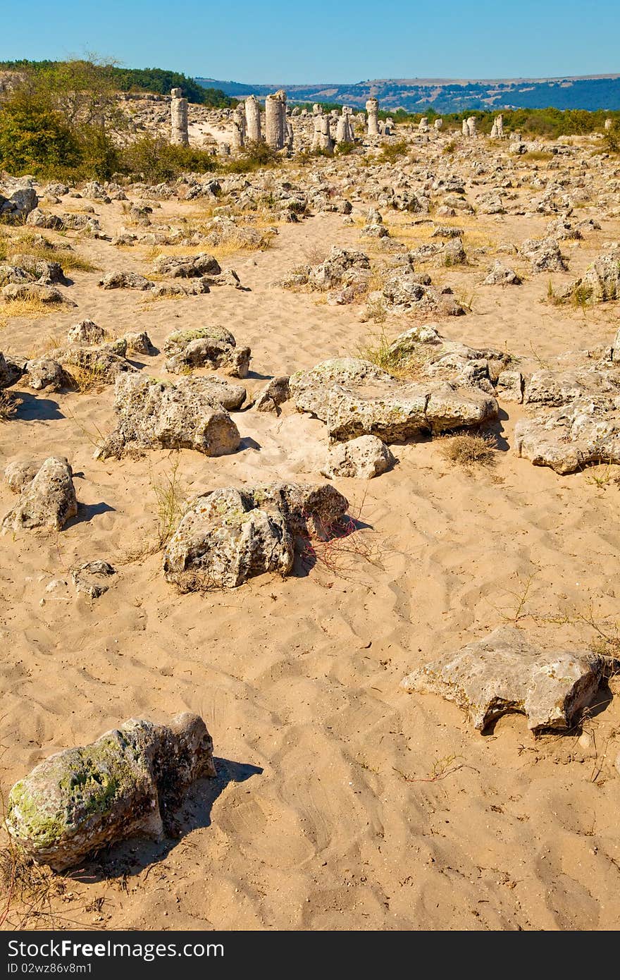 Bulgarian Desert Landscape