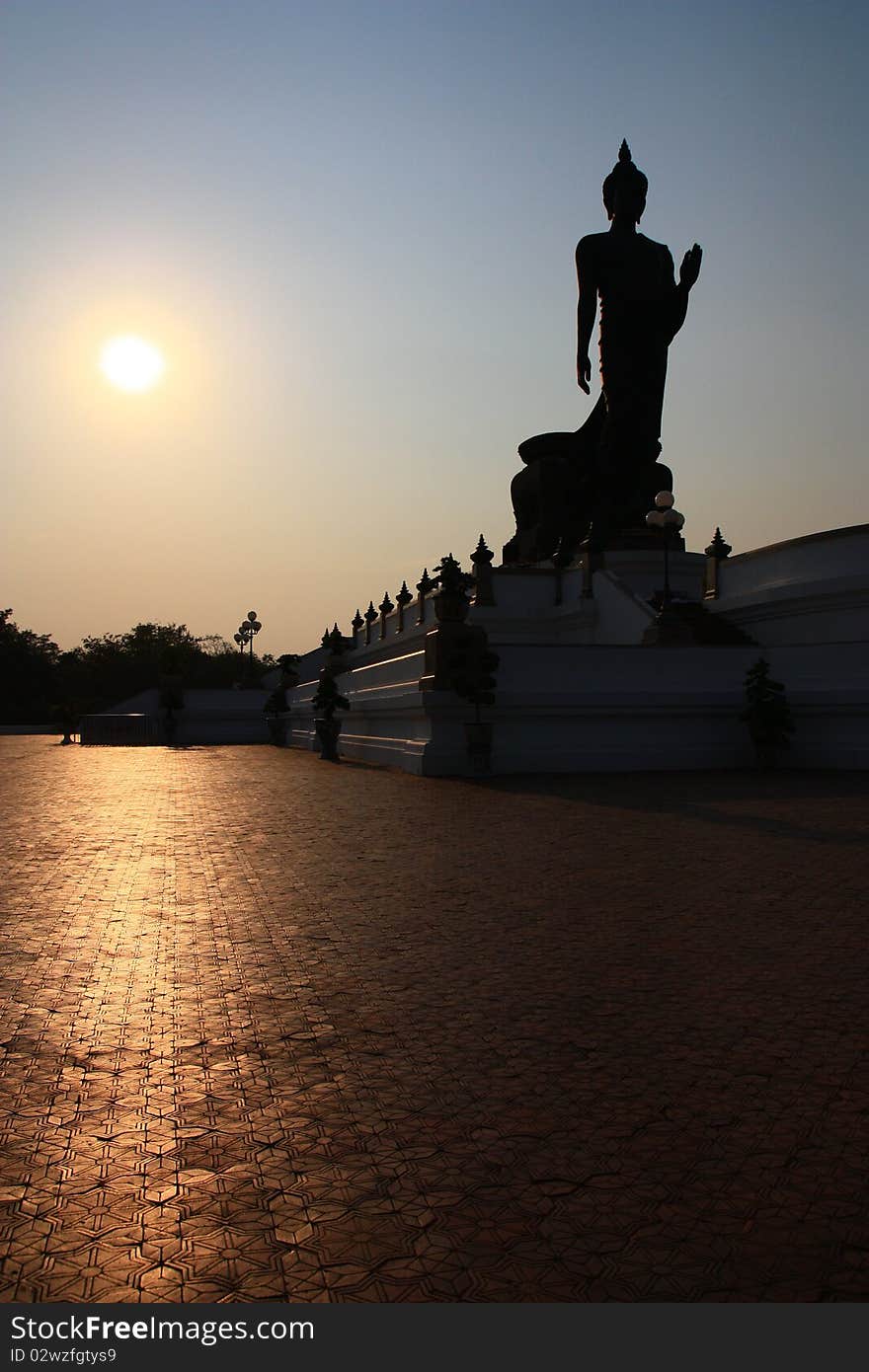 Grand Buddha statue in Buddhamonthon