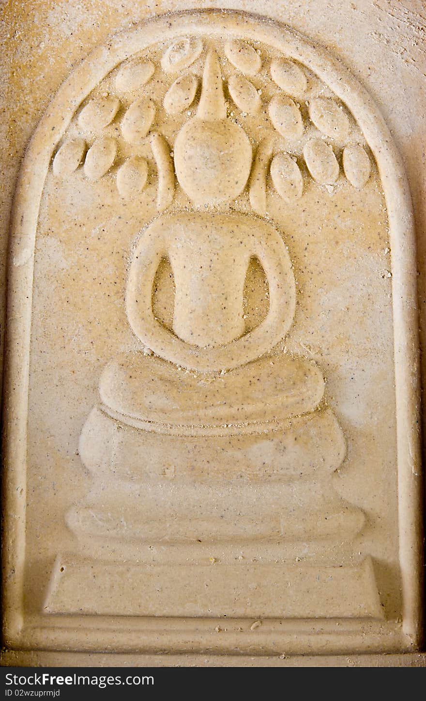 Thai buddha amulet